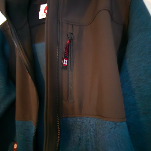 NWOT Canada Weathergear jacket - blue 1X - Picture 5 of 6
